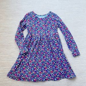 Mini Boden floral play dress - 7/8 years